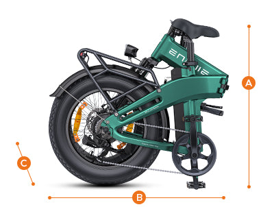 ENGWE EP-2 3.0 Boost Folding Electric Bike – 250W Motor, 120KM Range