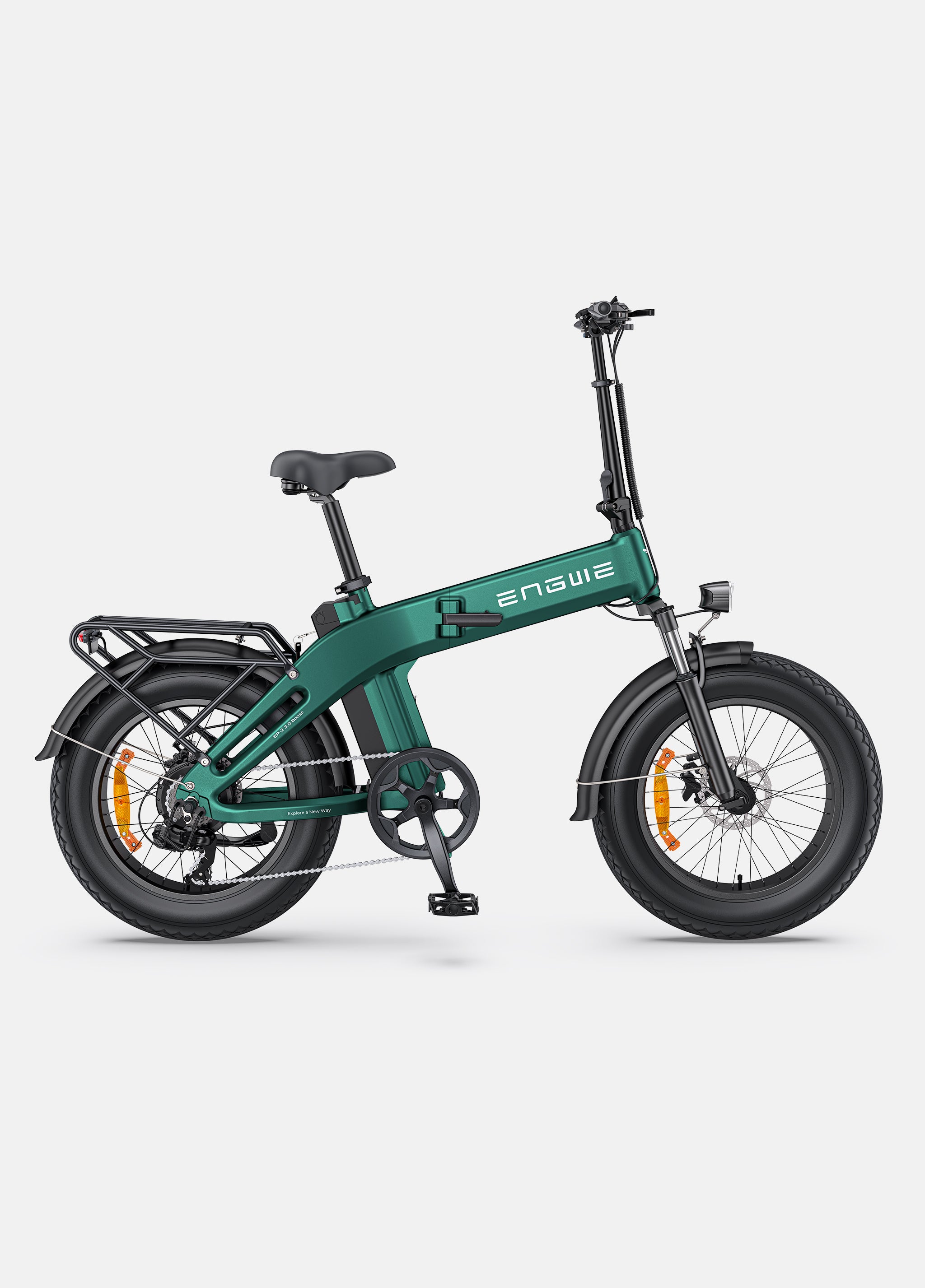 ENGWE EP-2 3.0 Boost Folding Electric Bike – 250W Motor, 120KM Range