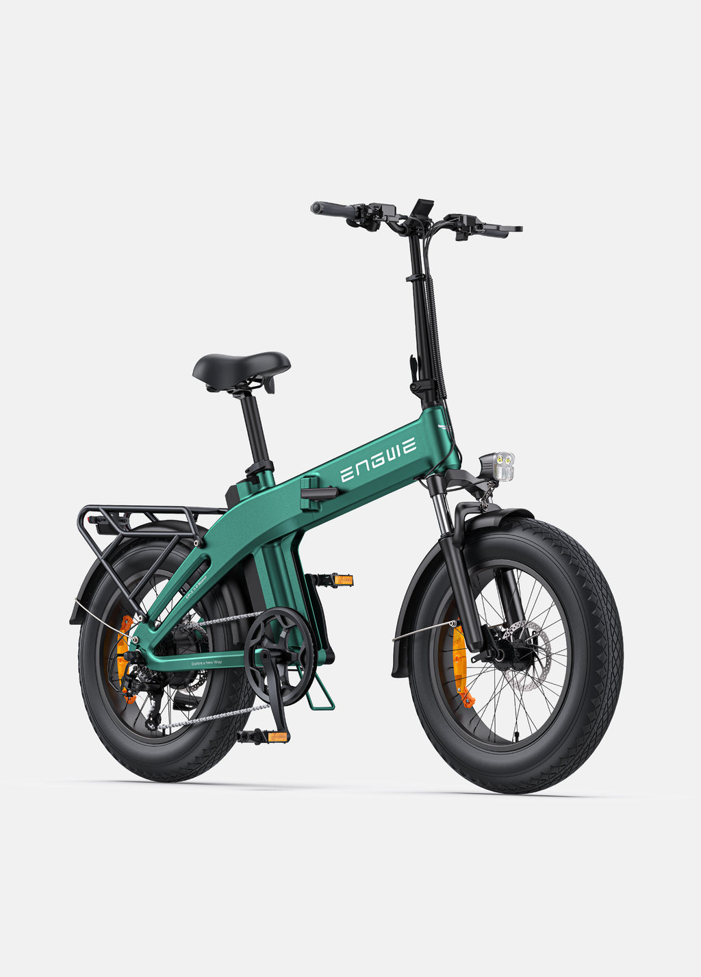 ENGWE EP-2 3.0 Boost Folding Electric Bike – 250W Motor, 120KM Range