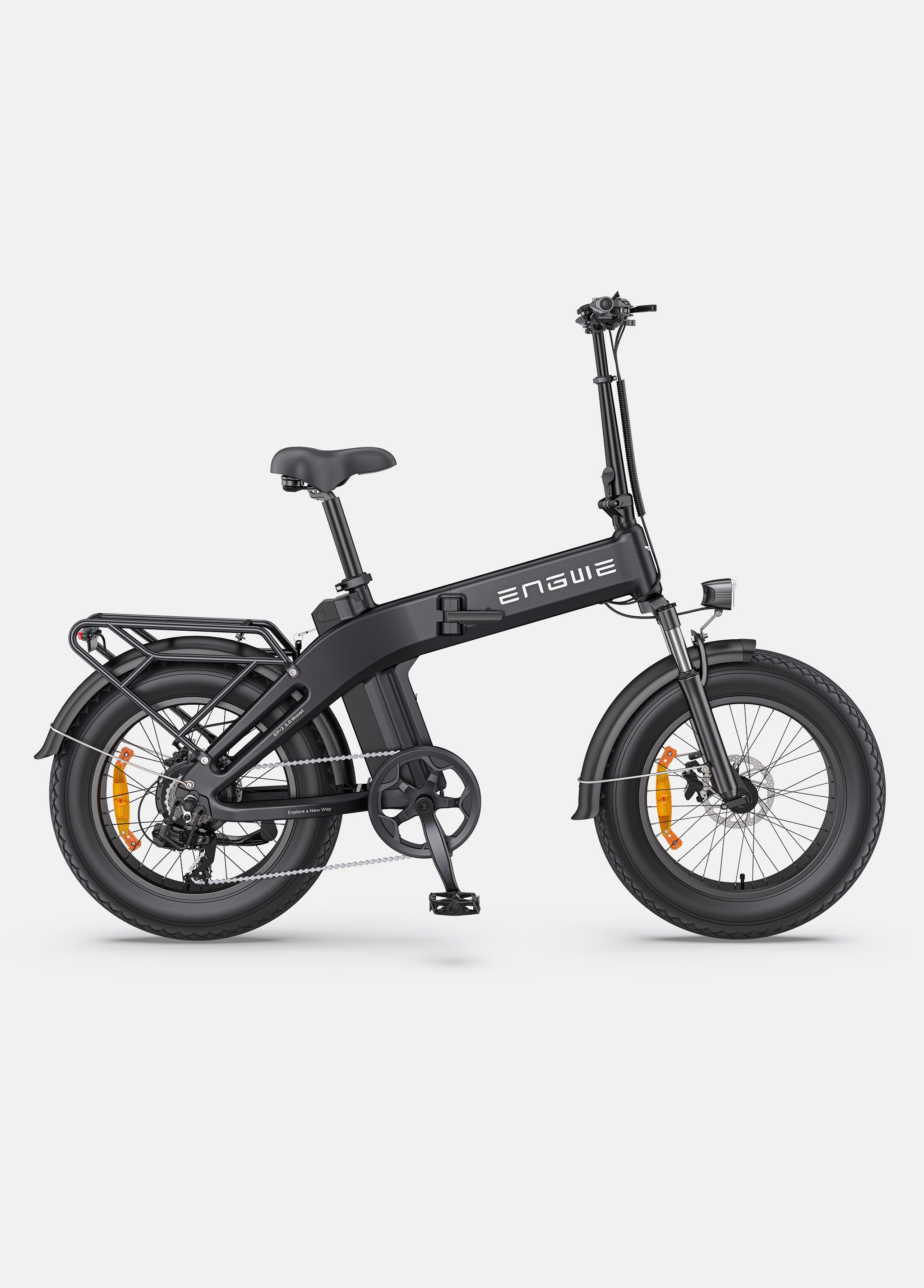 ENGWE EP-2 3.0 Boost Folding Electric Bike – 250W Motor, 120KM Range