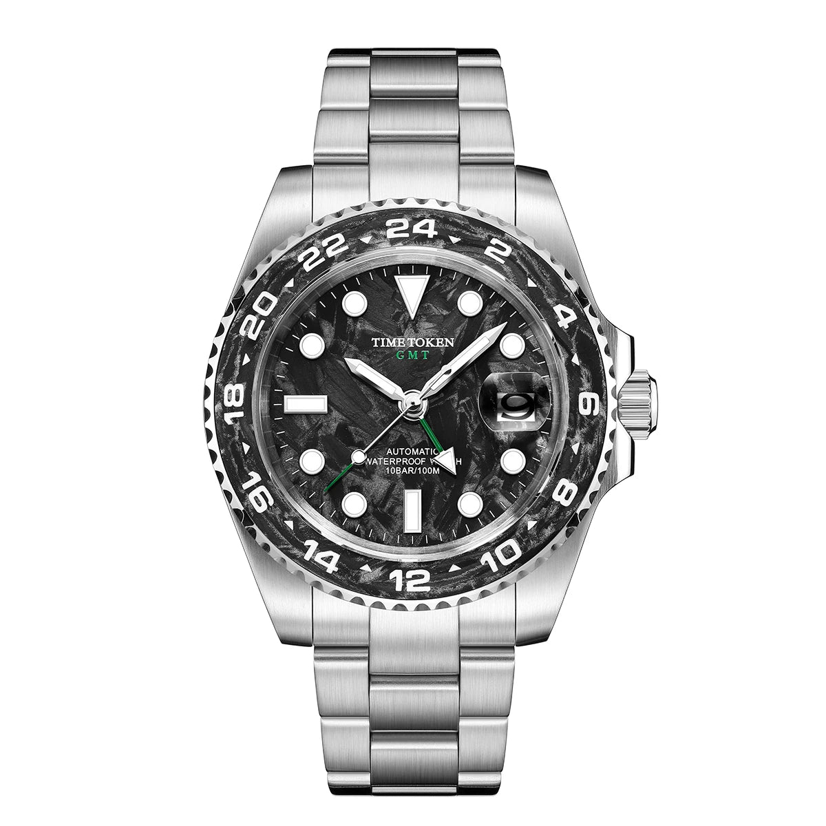 41MM Man Watch GMT High-end Man Watch Carbon Fiber
