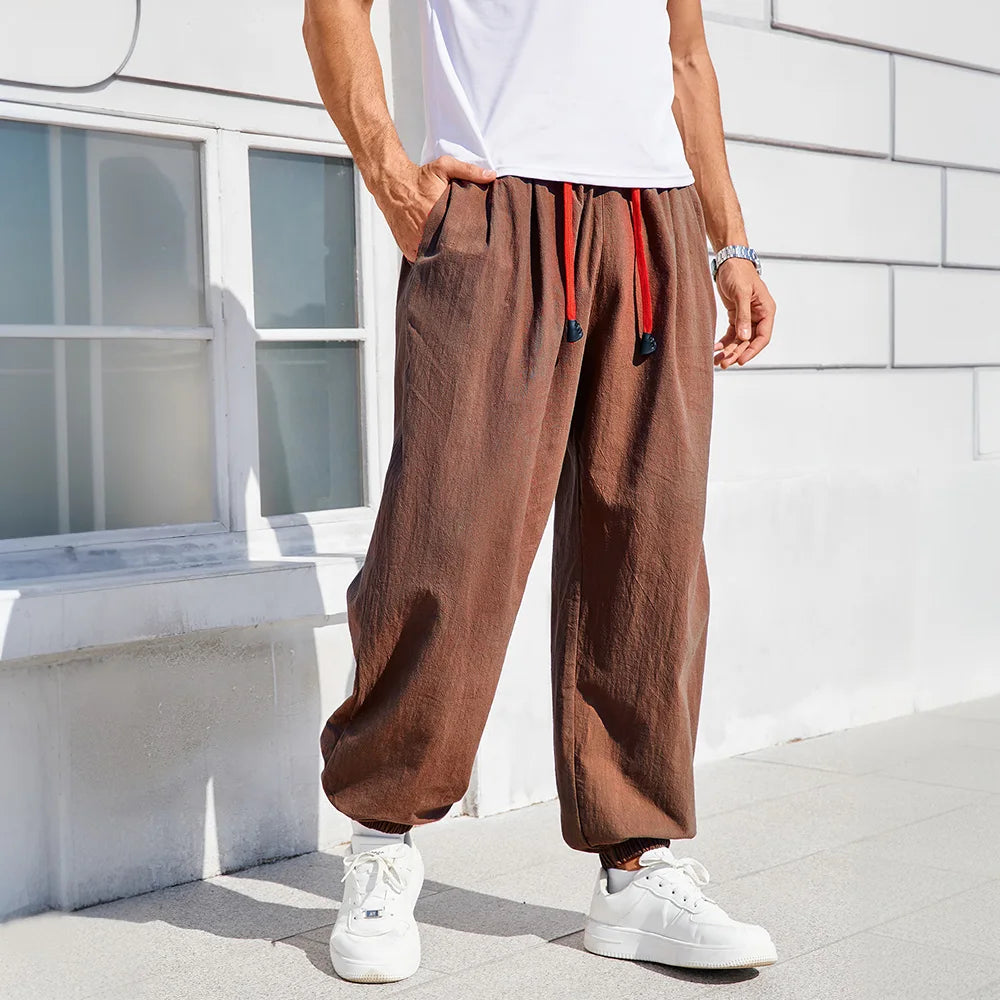 Men's Harem Pants Loose Fit