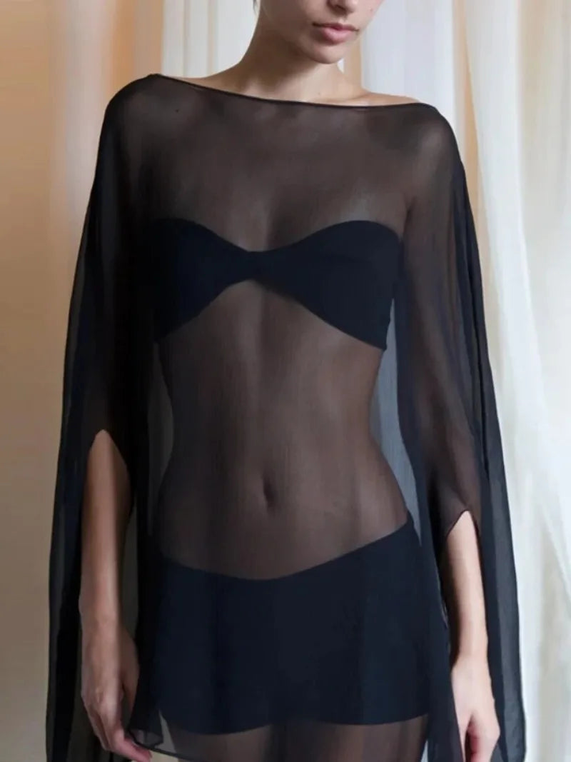 Night Club Tops White Black Streetwear