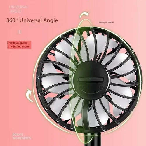 Portable Neck Fan,USB Hands Free Neck Hanging Rechargeable Mini
