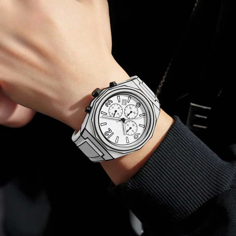 Watches Sketch White Modern