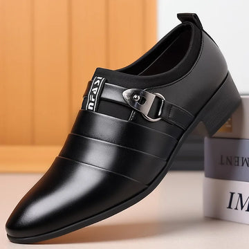 Classic Leather Shoes for Men Slip