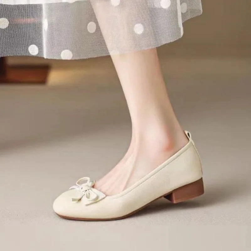 Women's Versatile Soft Square flats Shoes