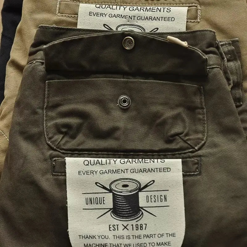Mens Cargo Pants American Retro