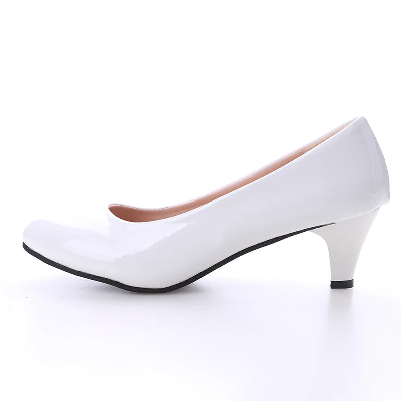 Heeled Ladies Pointed Toe