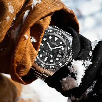 41MM Man Watch GMT High-end Man Watch Carbon Fiber