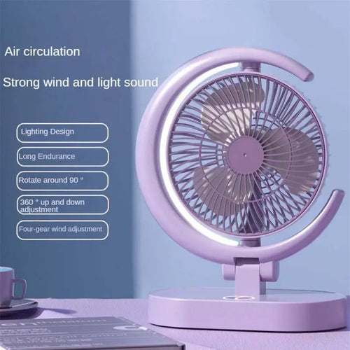 Mini Portable Fan Handheld USB Charging Fan Cooling Electric Fan 3