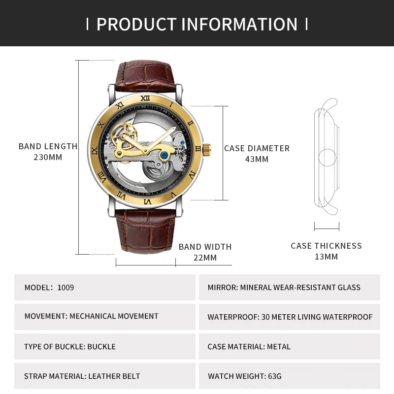 Mechanical Wristwatches Watches