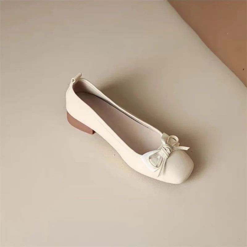Women's Versatile Soft Square flats Shoes