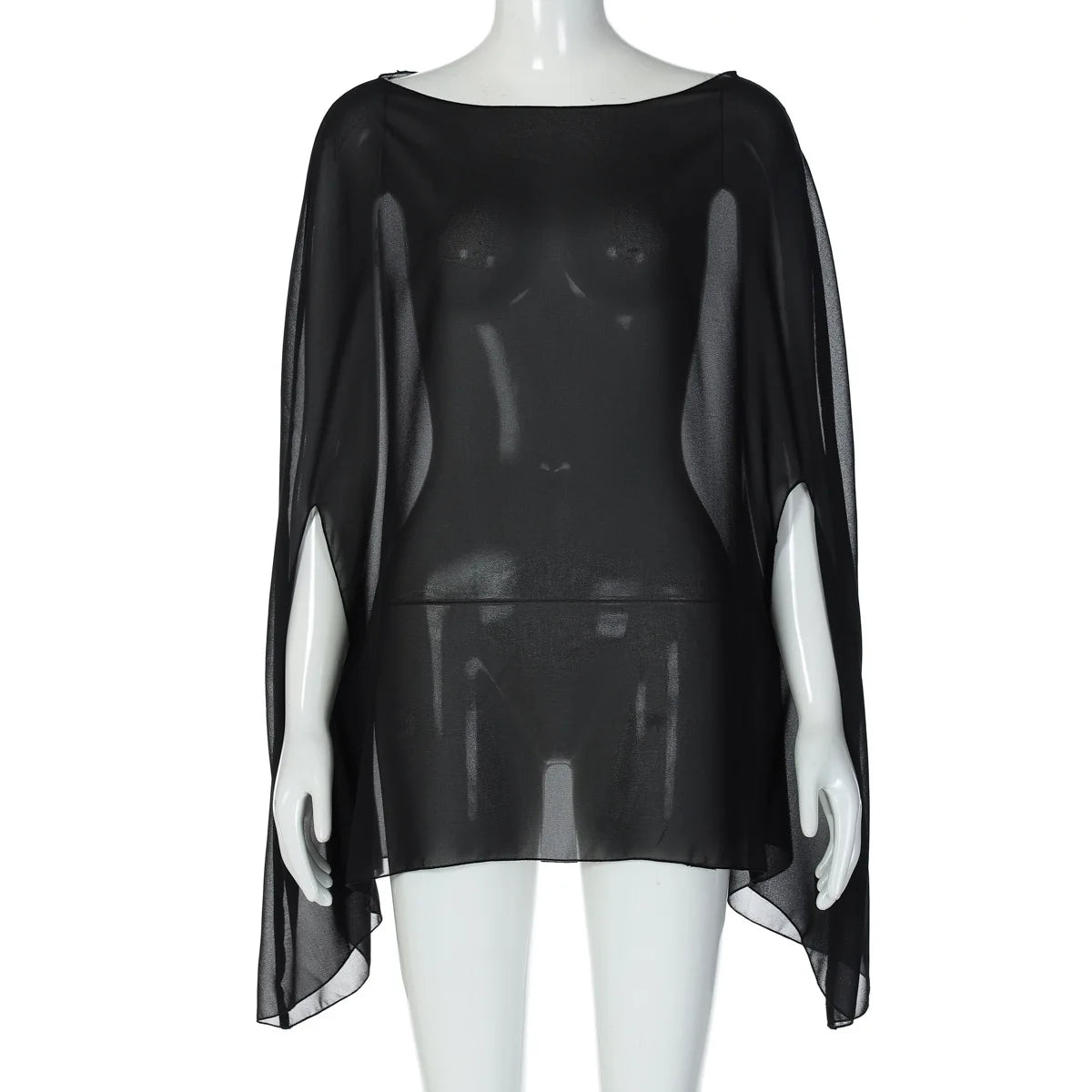 Night Club Tops White Black Streetwear