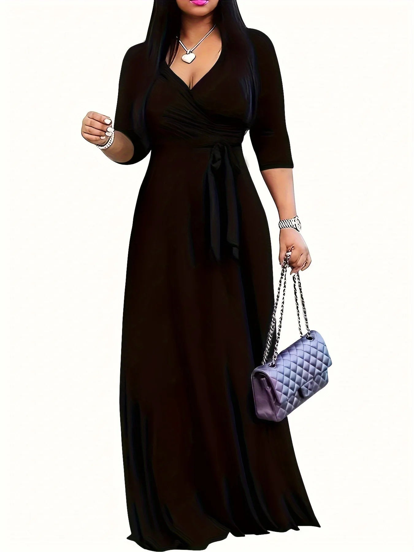 Women's Fashion Print Dress
