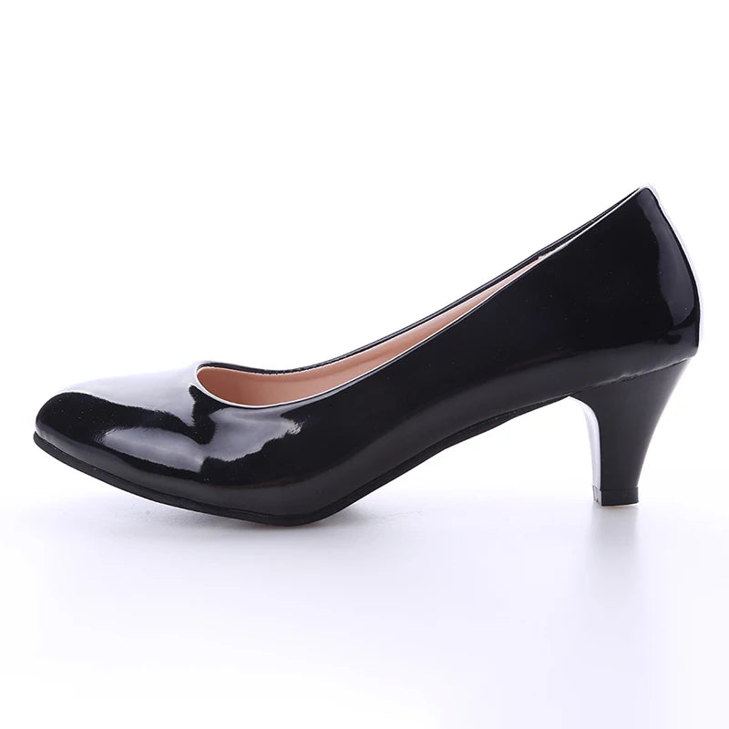 Heeled Ladies Pointed Toe