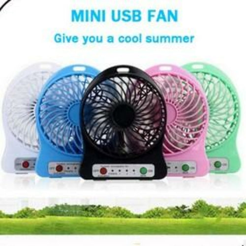 Snowflake fan Mini USB Charging Air Cooler 3 Mode Speed portable